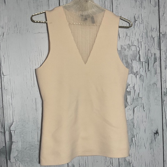 Theory Marfil Sleeveless Turtleneck Top Merino Blend Size Medium EUC - Picture 2 of 10